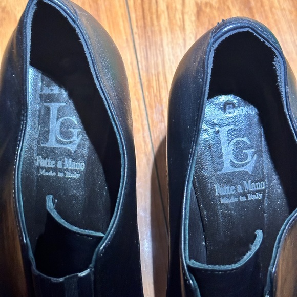 Excellent condition, Woman’s Italian Luca Grossi heeled leather boots. size 38 - Picture 6 of 11